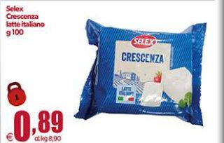 Crescenza latte italiano g 100