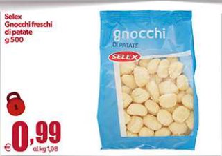 Selex Gnocchi freschi di patate 500 g