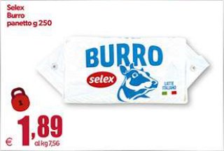 Burro panetto 250 g