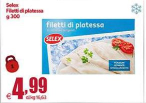 Filetti di platessa 300 g