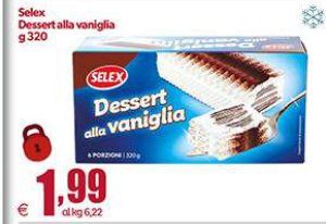 Selex Dessert alla vaniglia 320 g