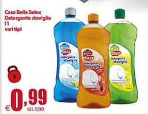 Detergente stoviglie 1 l vari tipi