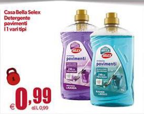 Detergente pavimenti 1 l vari tipi