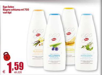 Bagno schiuma 750 ml vari tipi