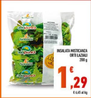 Insalata misticanza Orti Laziali, 200 g