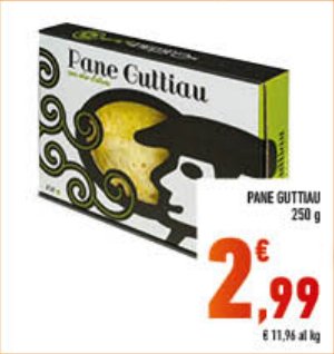 Pane guttiau 250 g