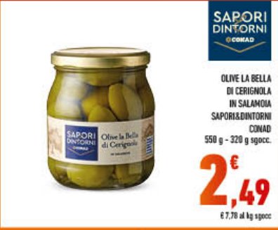 Olive La Bella di Cerignola in Salamoia