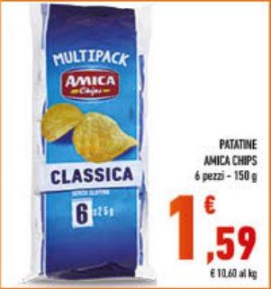 Amica Chips Patatine Classica