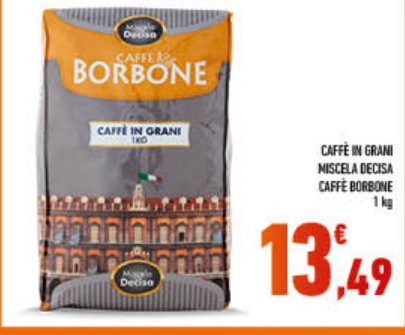 Caffè in Grani Miscela Decisa