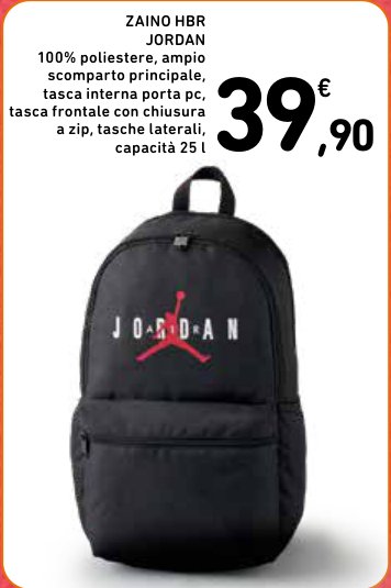 Zaino HBR Jordan