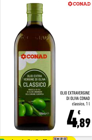 Olio extravergine di oliva classico, 1 l
