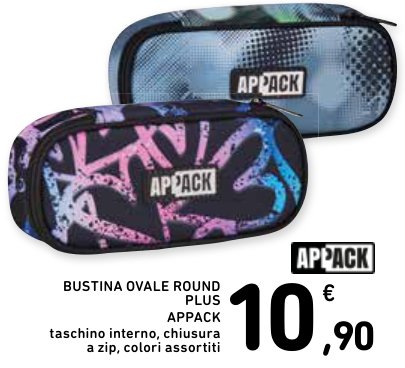 Bustina ovale Round Plus