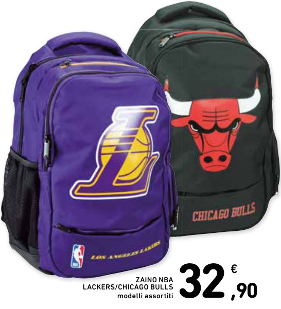 Zaino NBA Lakers/Chicago Bulls