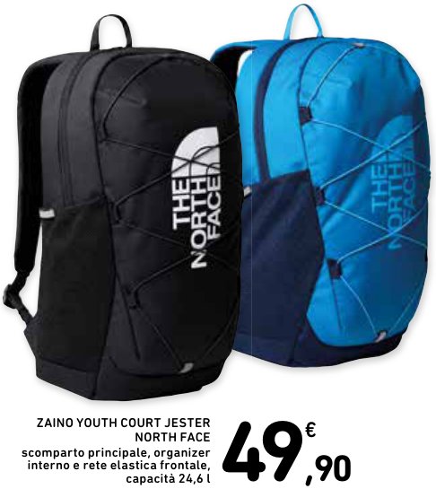 Zaino Youth Court Jester North Face
