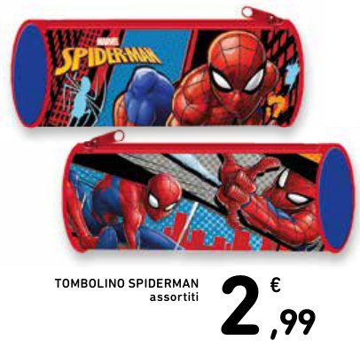 Tumbling Spiderman assortiti
