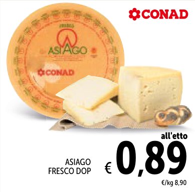 Asiago fresco DOP